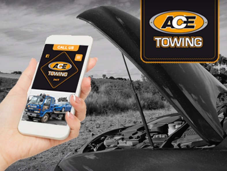 Ace Towing website