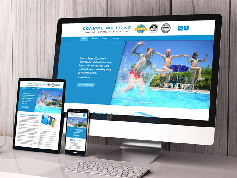 Coastal Pools website